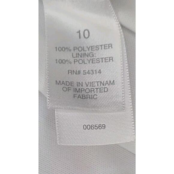 Bisou Bisou Women's 10 Halter Tank Sleeveless Maxi Half Sheer Skirt - Picture 7 of 8